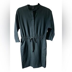 COS Green Wool Blend Dress Sz 4
